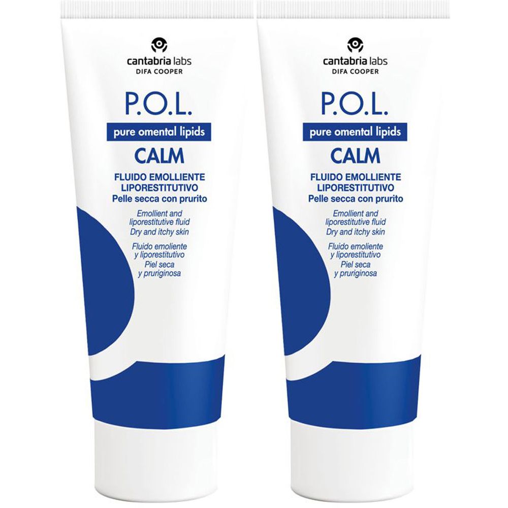 P.O.L. Calm Fluido Emolliente 200Ml Set da 2