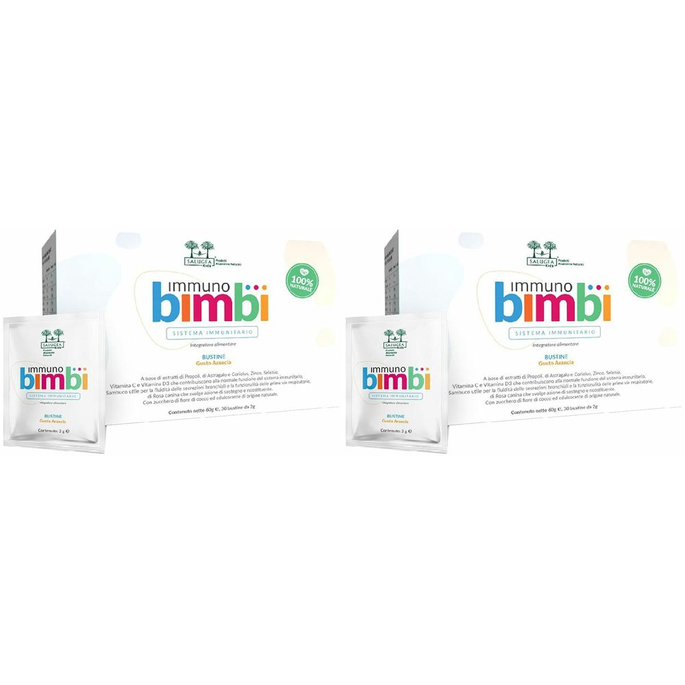 Salugea Immuno Bimbi Bustine Set da 2