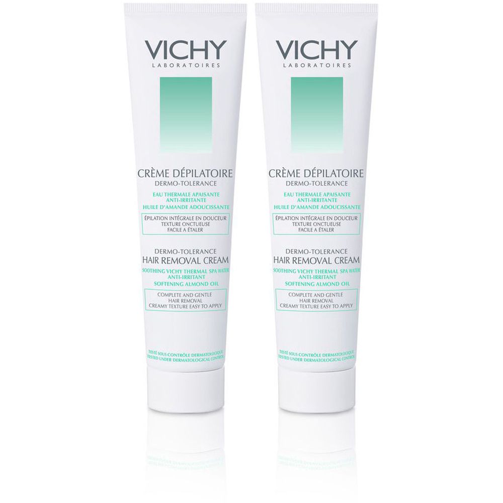 Vichy Crema Depilatoria lenitiva 150 ml Set da 2