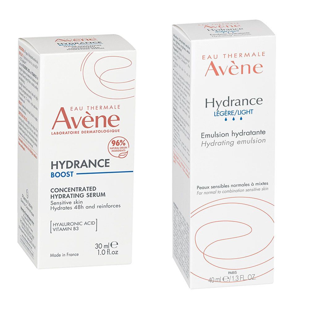 Avène Hydrance Boost Siero Concentrato Idratante + Leggera Emulsione Idratante