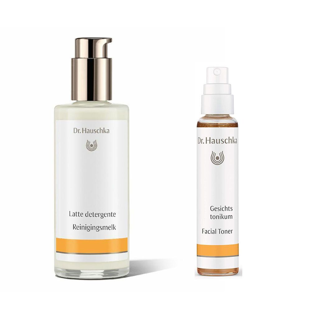 Dr. Hauschka Latte Detergente + Lozione Tonificante