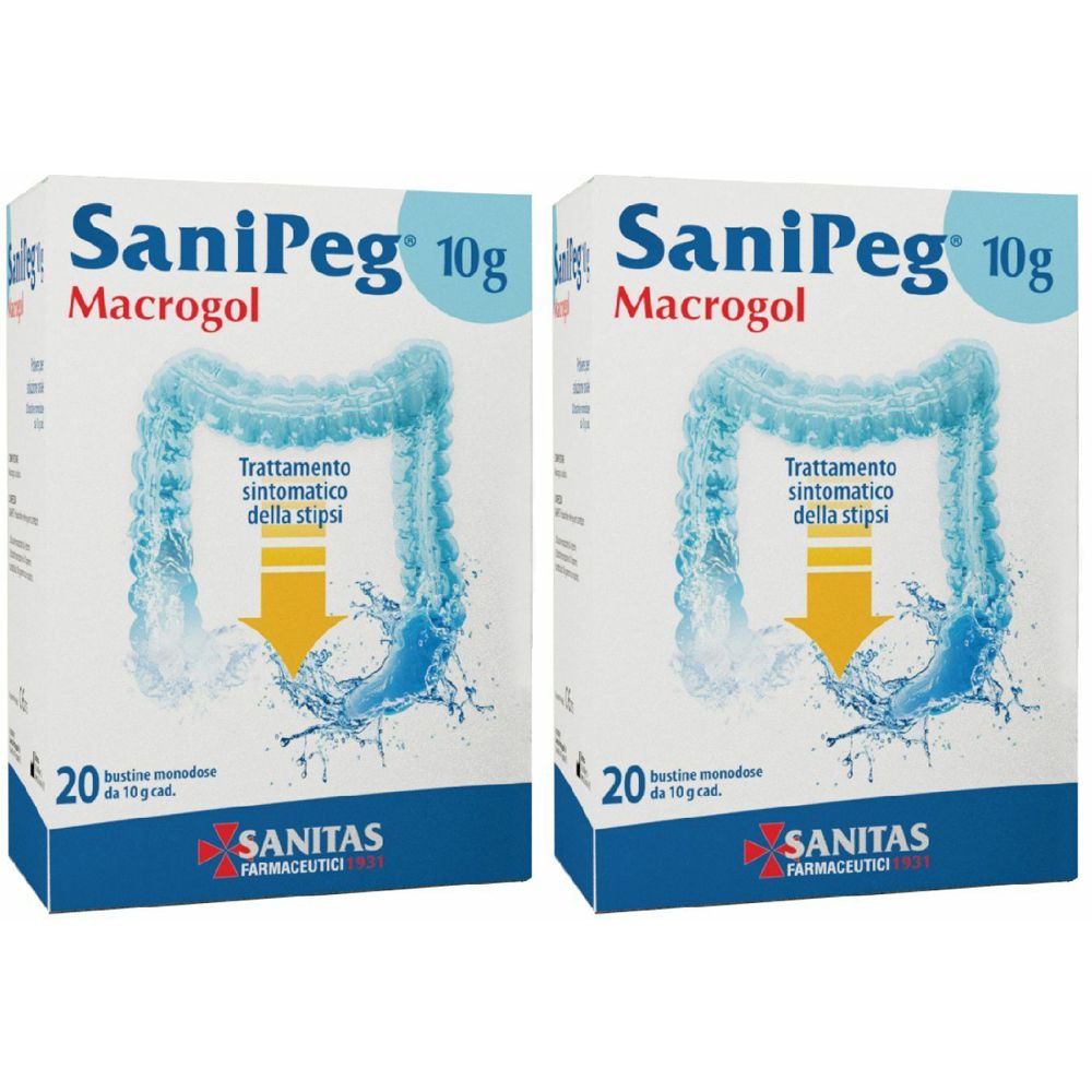 Sanipeg® 10 g Macrogol Bustine Set da 2