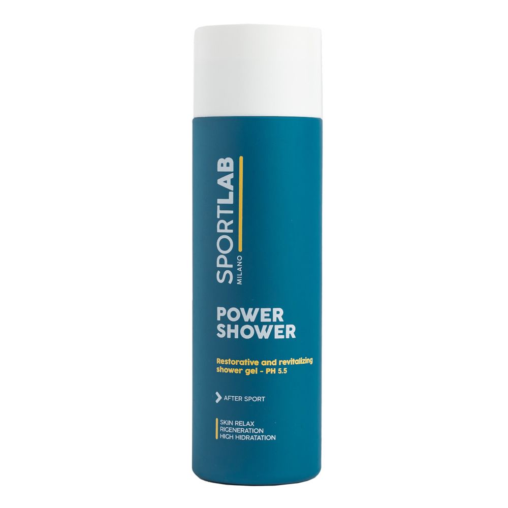 SPORTLAB Milano® POWER SHOWER Gel doccia corpo e capelli ristoratore e rivitalizzante