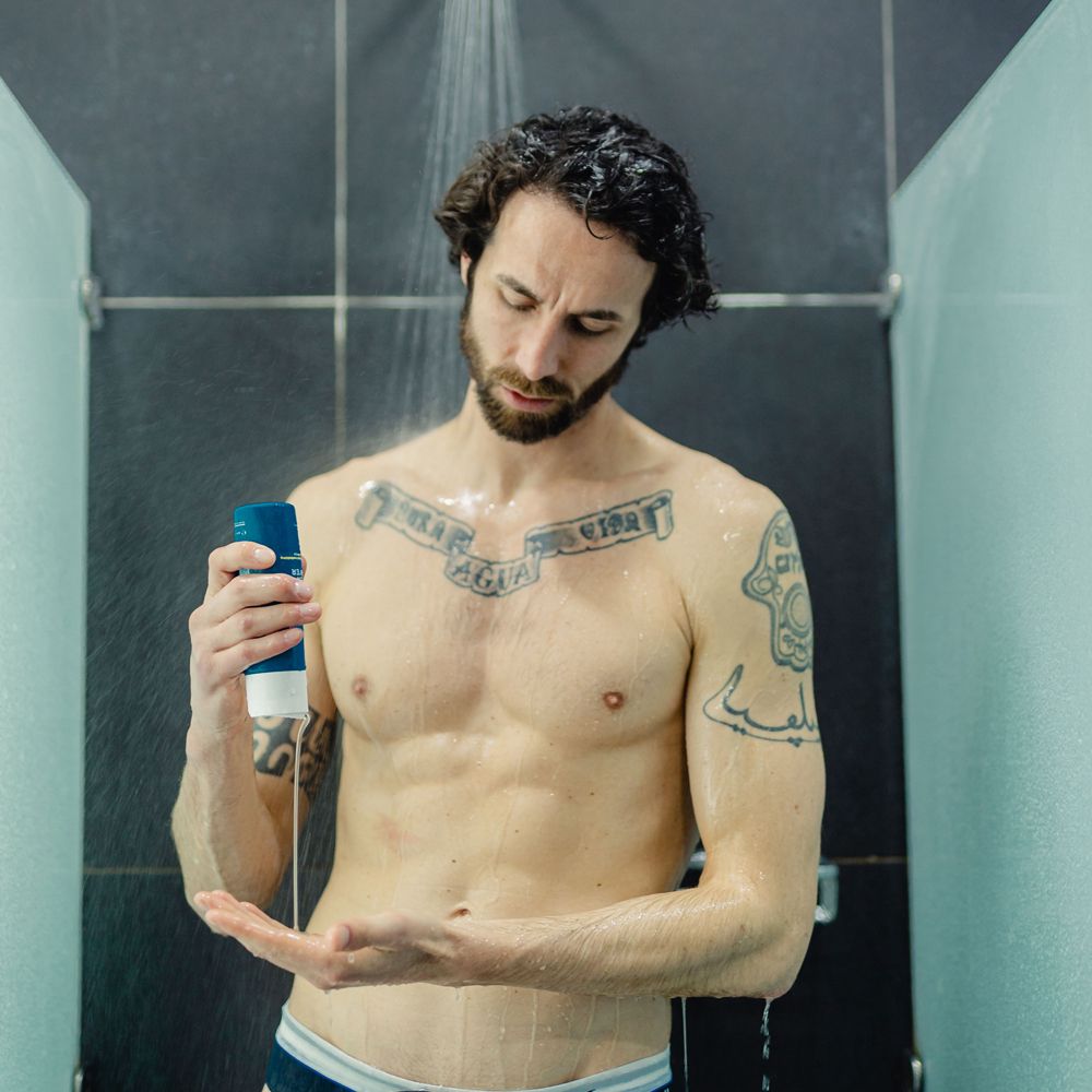 SPORTLAB Milano® POWER SHOWER Gel doccia corpo e capelli ristoratore e rivitalizzante