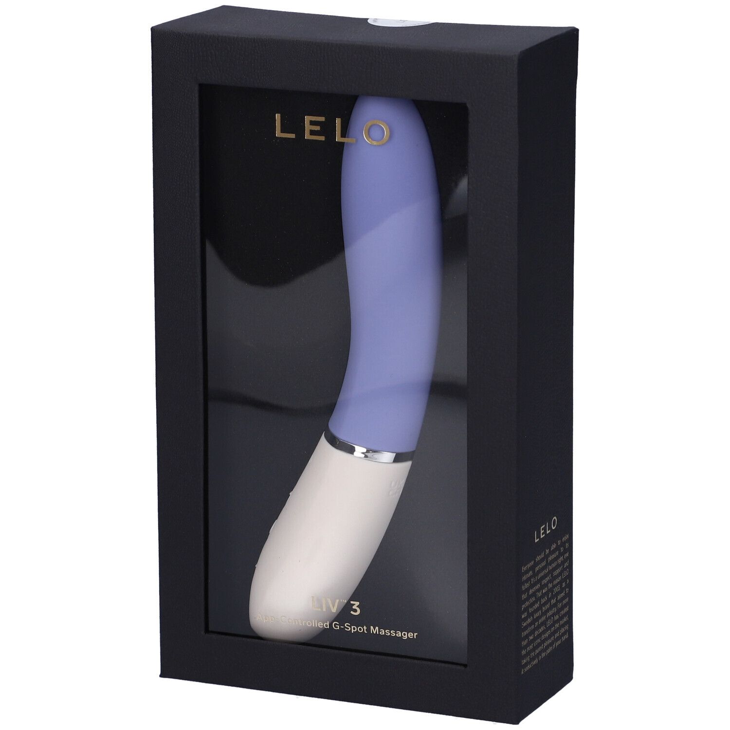 Lelo Liv 3 Vibratore Punto G Controllato da App Colore Azzurro Polvere