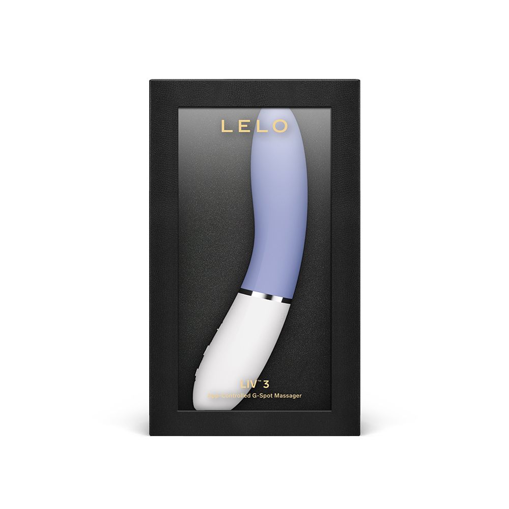 Lelo Liv 3 Vibratore Punto G Controllato da App Colore Azzurro Polvere