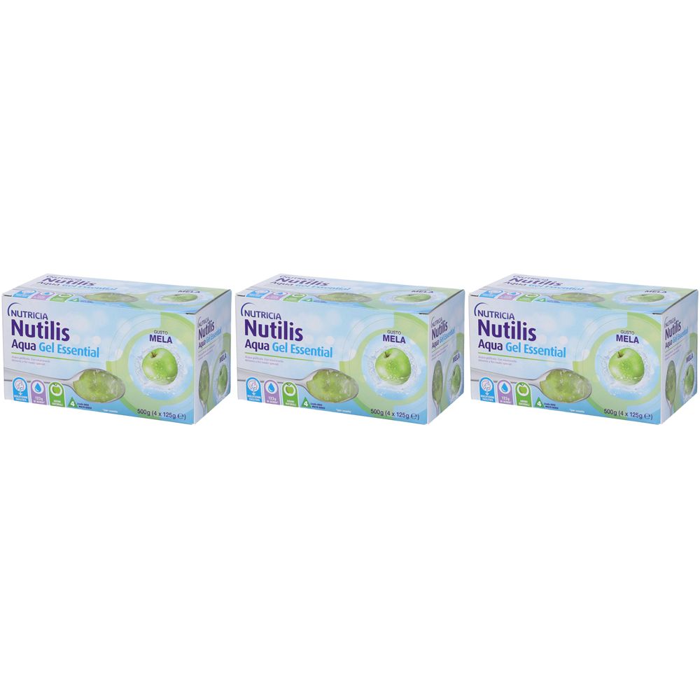 Nutilis Aqua Gel Mela Set da 3