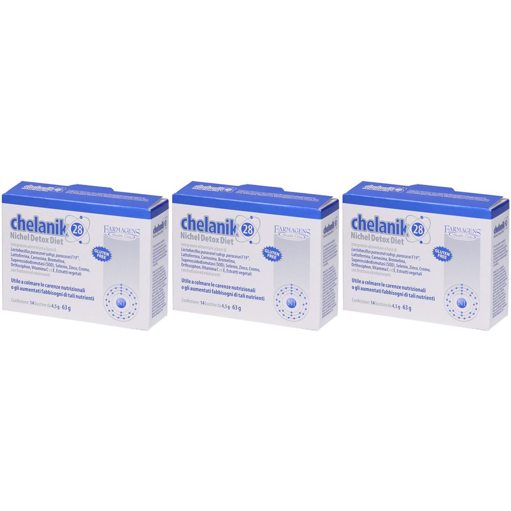 Chelanik 28 14 Bustine Set da 3