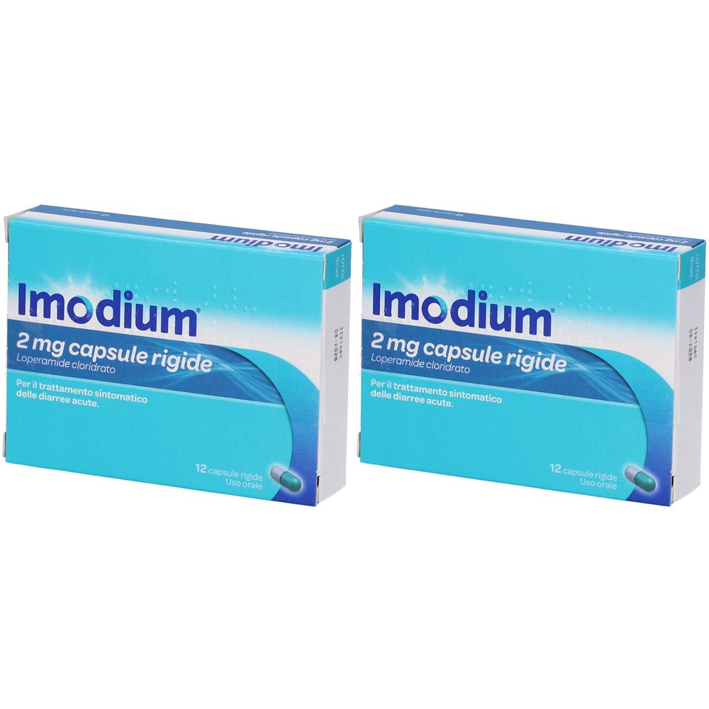 Imodium Diarrea occasionale acuta Compresse Set da 2