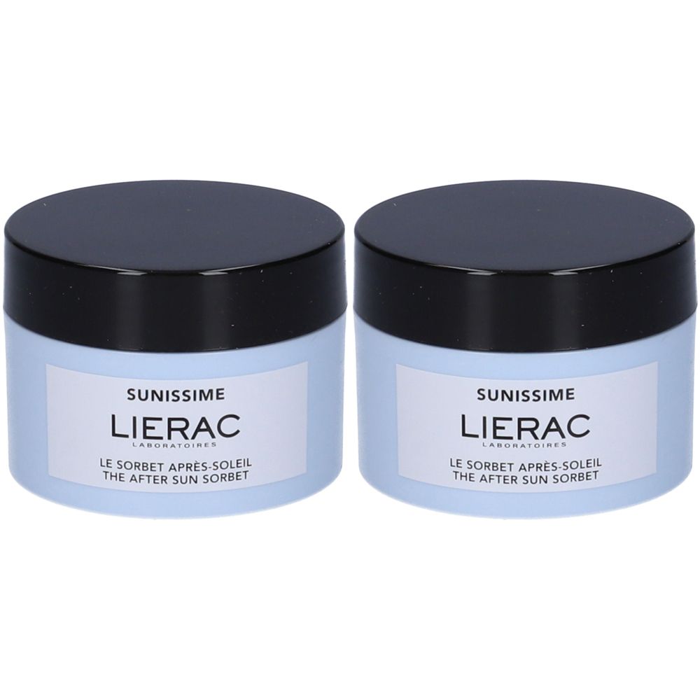 Lierac Sunissime La Crema Doposole Sorbetto Viso Set da 2