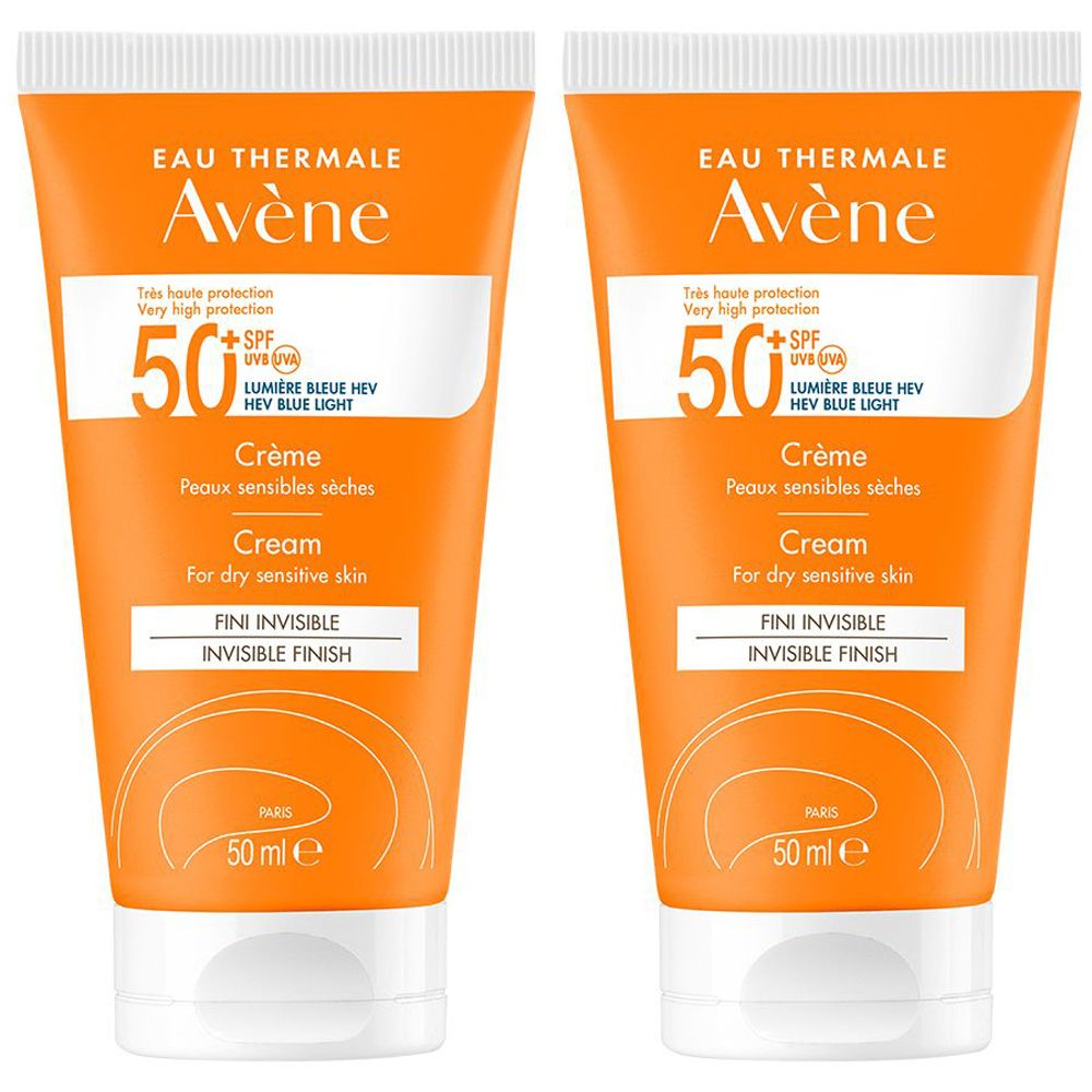 Avène Crema SPF 50+ Solare Viso Set da 2