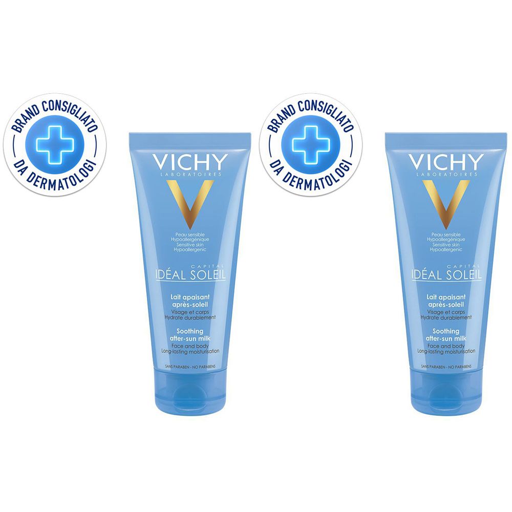 Vichy Capital Soleil Latte doposole lenitivo 300 ml Set da 2