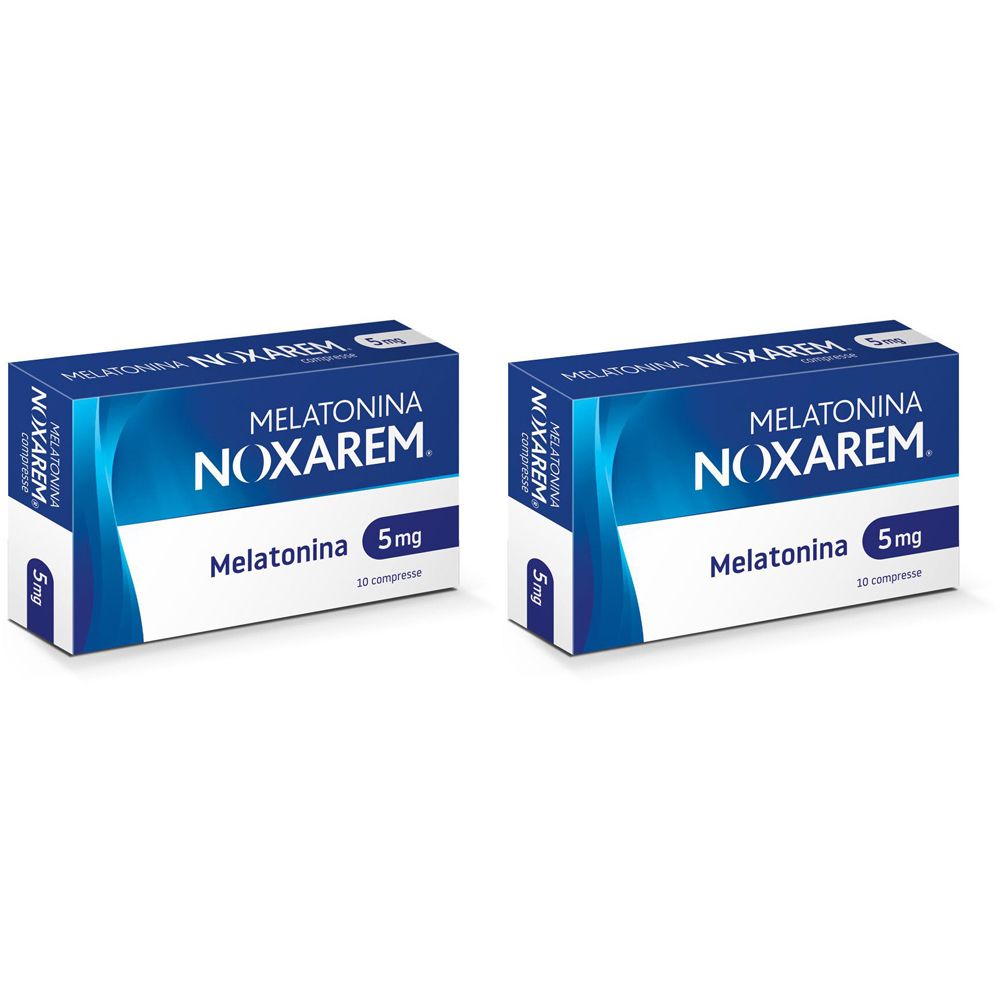 Melatonina Noxarem Compresse 5 mg Set da 2