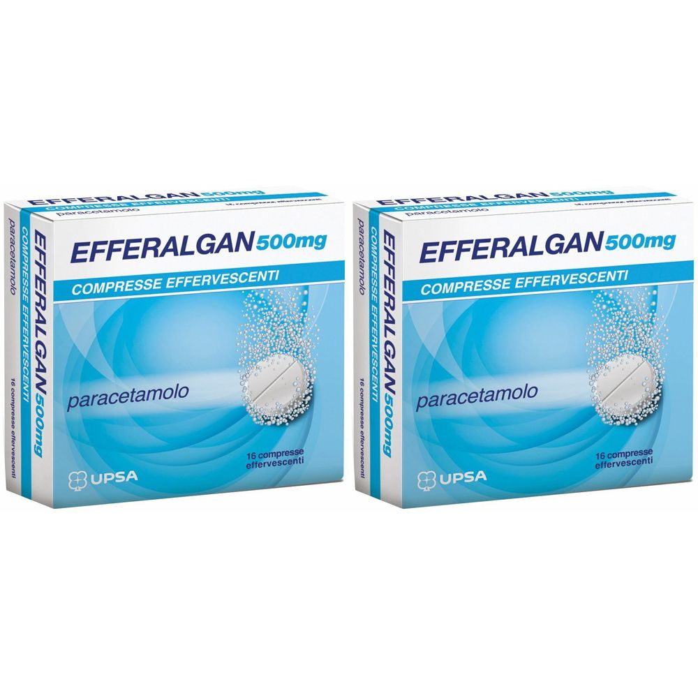 EFFERALGAN® 500 mg Compresse Effervescenti Set da 2