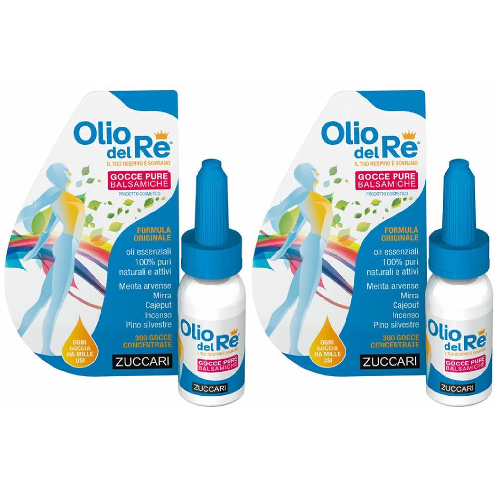 Olio del Re® gocce pure balsamiche Set da 2