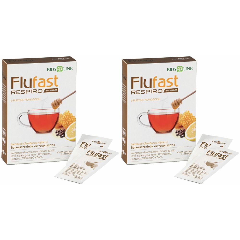 BIOS LINE Flufast Respiro Balsamico Set da 2