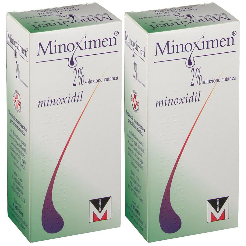 Minoximen® Soluzione Cutanea 2% Set da 2