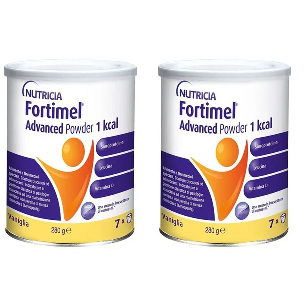 NUTRICIA Fortimel Advanced Powder Vaniglia Set da 2