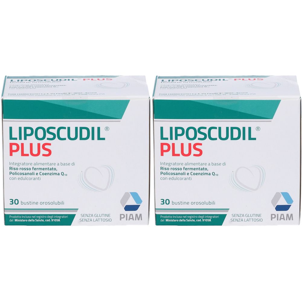 Liposcudil Plus Bustine Orosolubili Set da 2