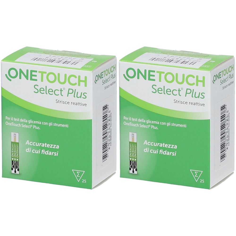 OneTouch® Select Plus Strisce Reattive Set da 2