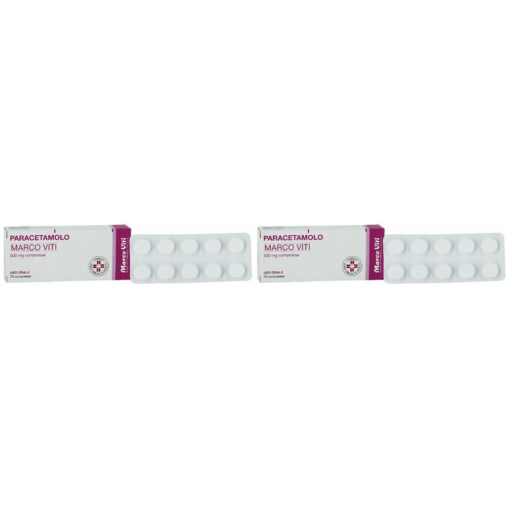 Maco Viti Paracetamolo 500 mg Set da 2