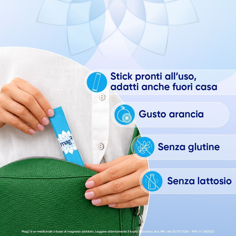 Polvere di magnesio pidolato, altamente biodisponibile.
