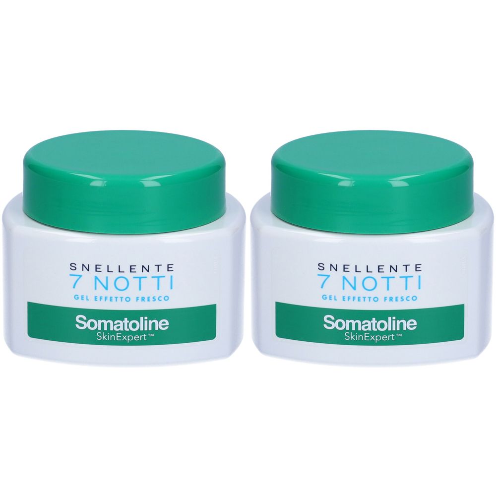 Somatoline SkinExpert Snellente 7 Notti Gel Effeto Fresco Set da 2