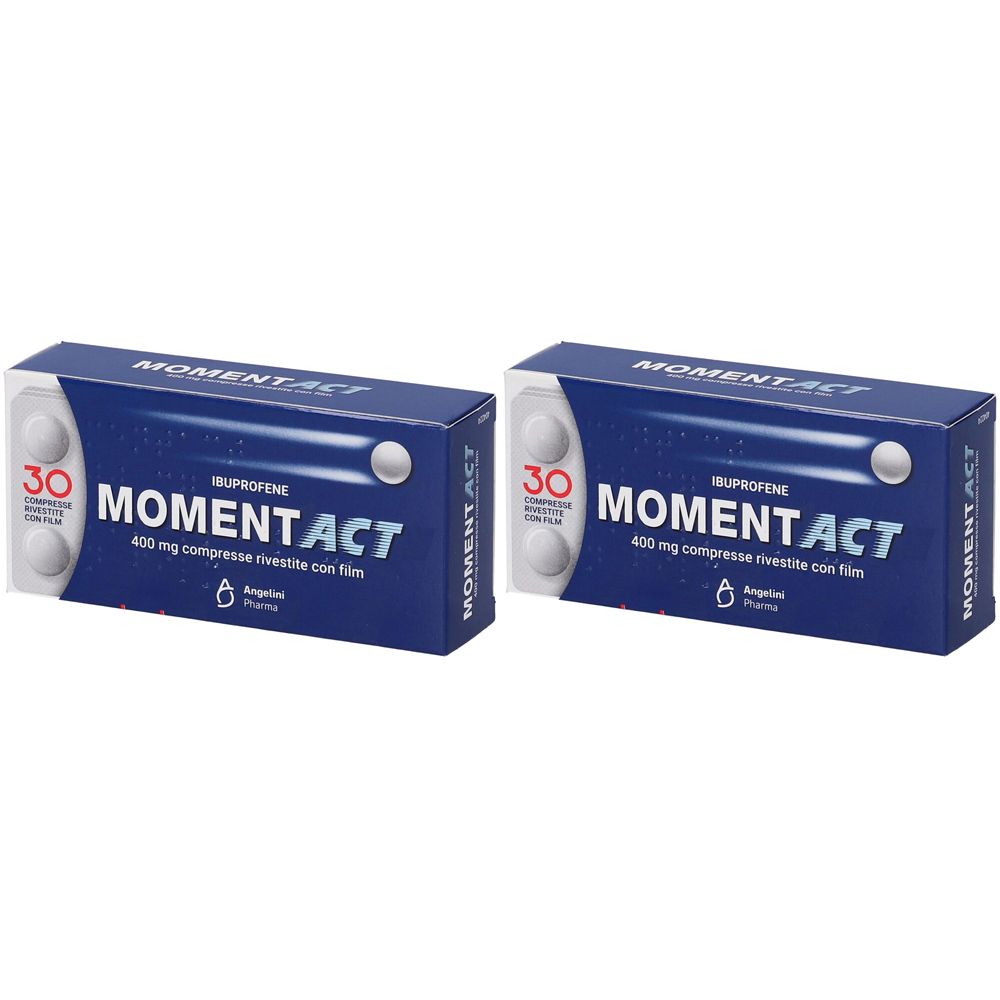 MOMENTACT 400 mg 30 Compresse Rivestite con Film Set da 2