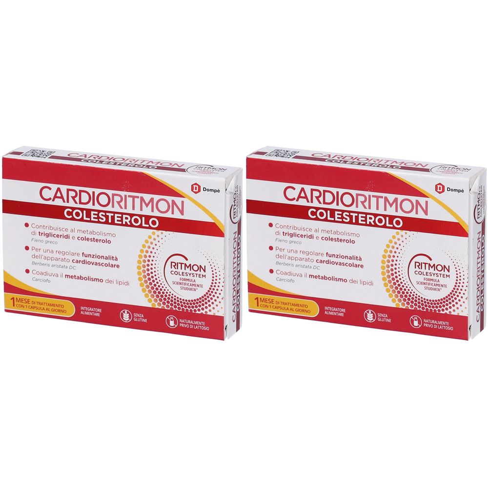 Cardioritmon Colesterolo Capsule Set da 2