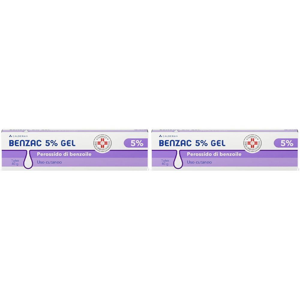 Benzac 5% gel Set da 2