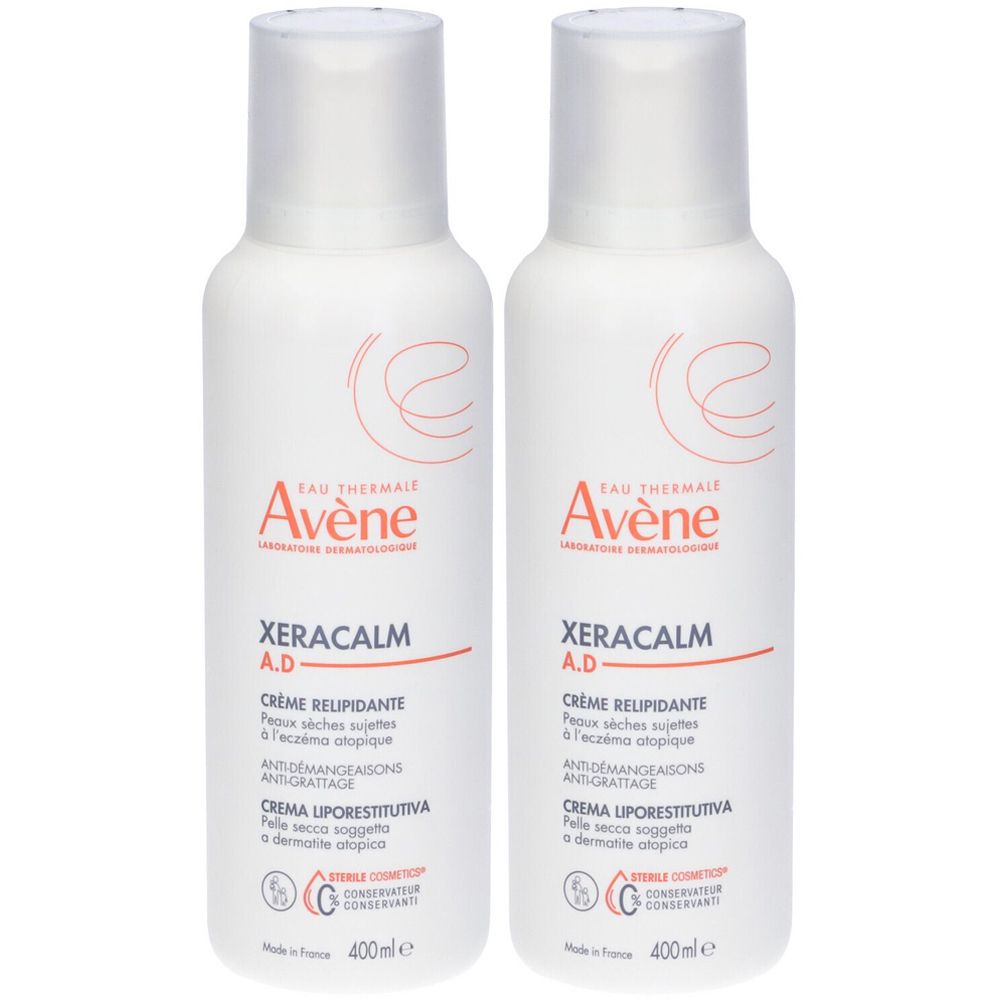 Avène XeraCalm A.D Crema Liporestitutiva Set da 2