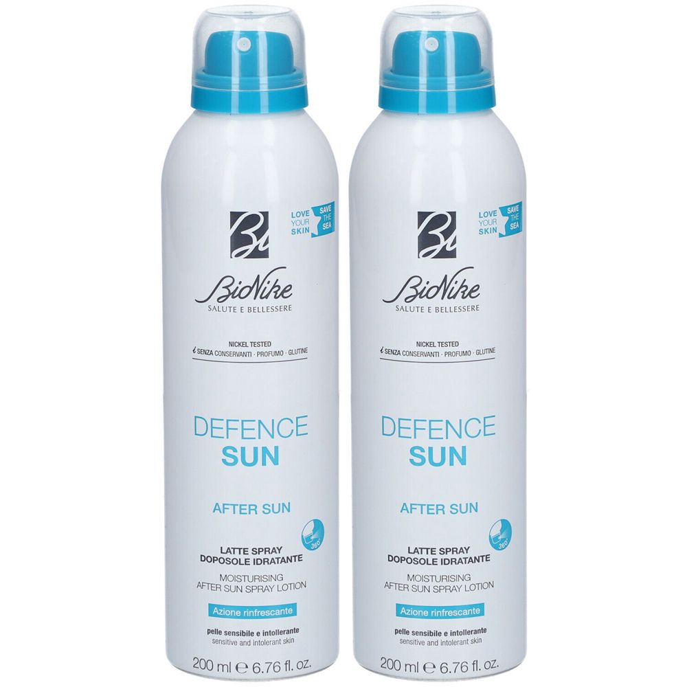 BioNike Defence Sun Latte Spray Doposole Idratante Set da 2