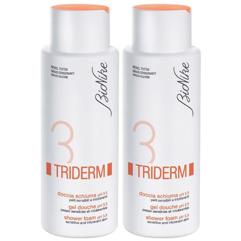 Bionike Triderm Doccia Schiuma pH 3.5 Set da 2