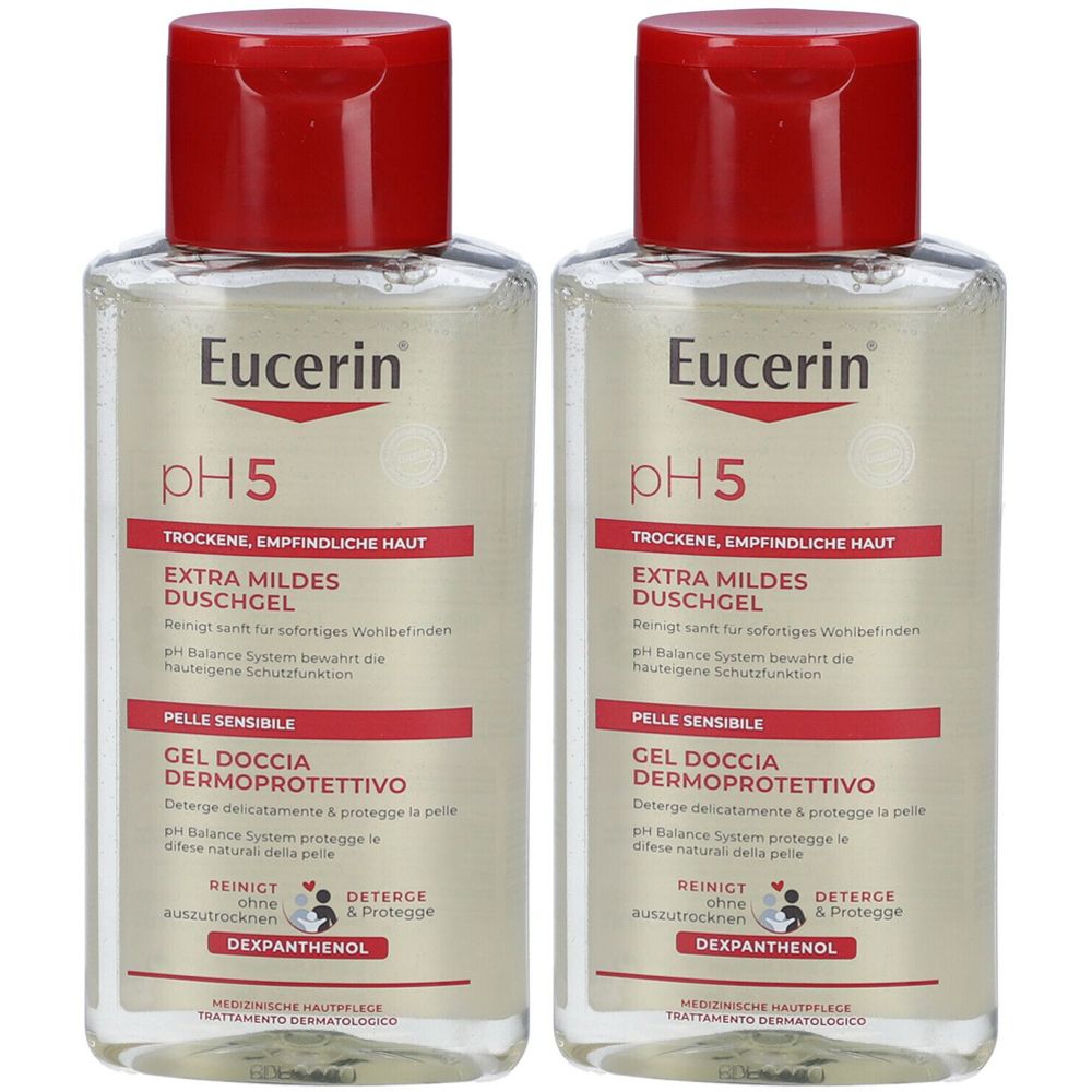 Eucerin Ph 5 Gel Doccia Dermoprotettivo Set da 2