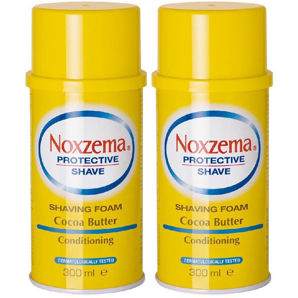 Noxzema Protective Shave Foam Cocoa Butter Set da 2