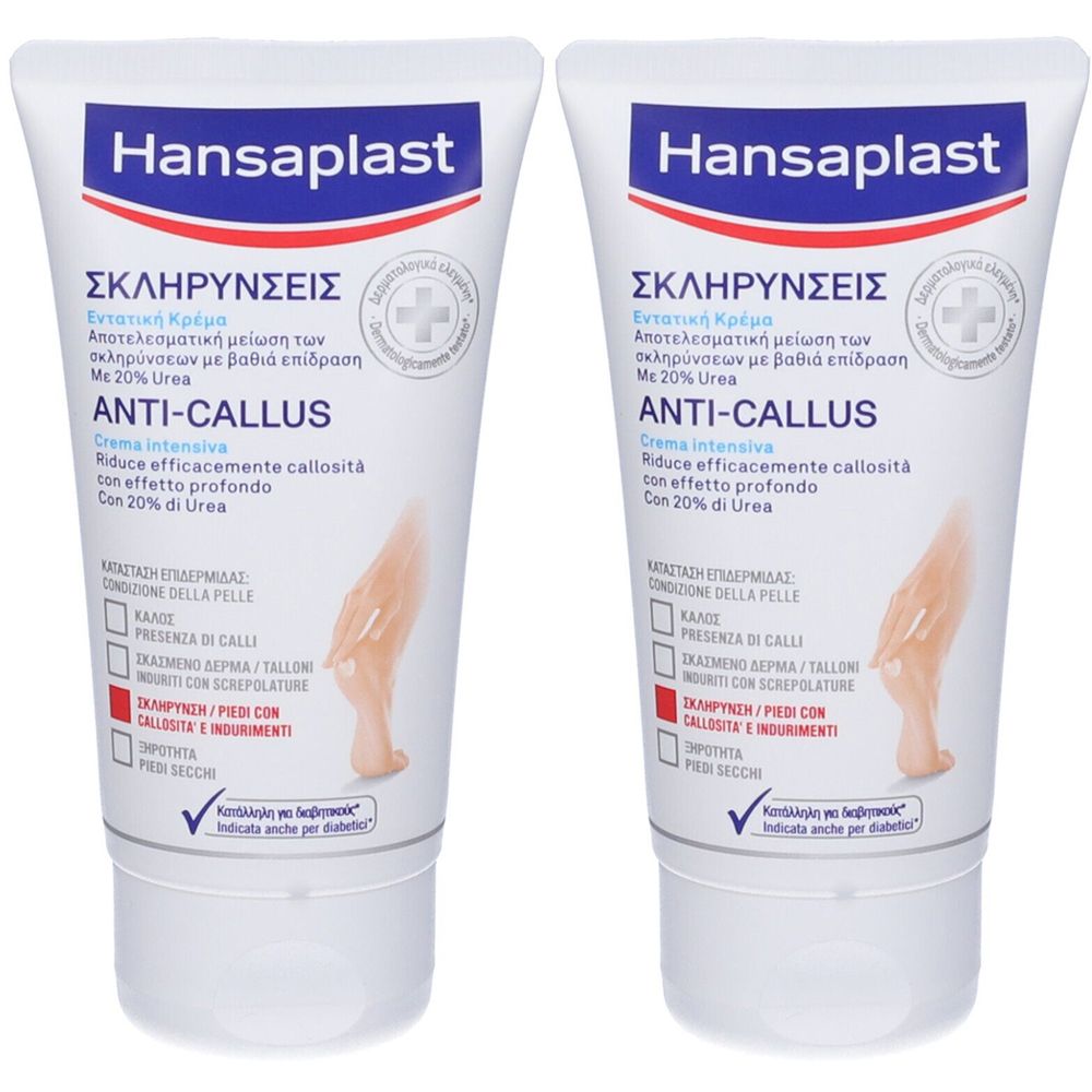 Hansaplast Anti Callus Crema Intensiva Set da 2