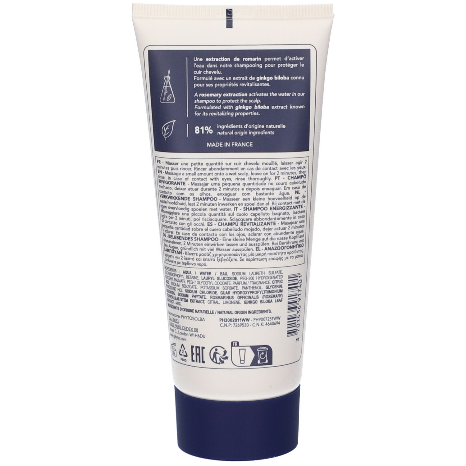B. PhytoCyane Shampoo Donna 100ML