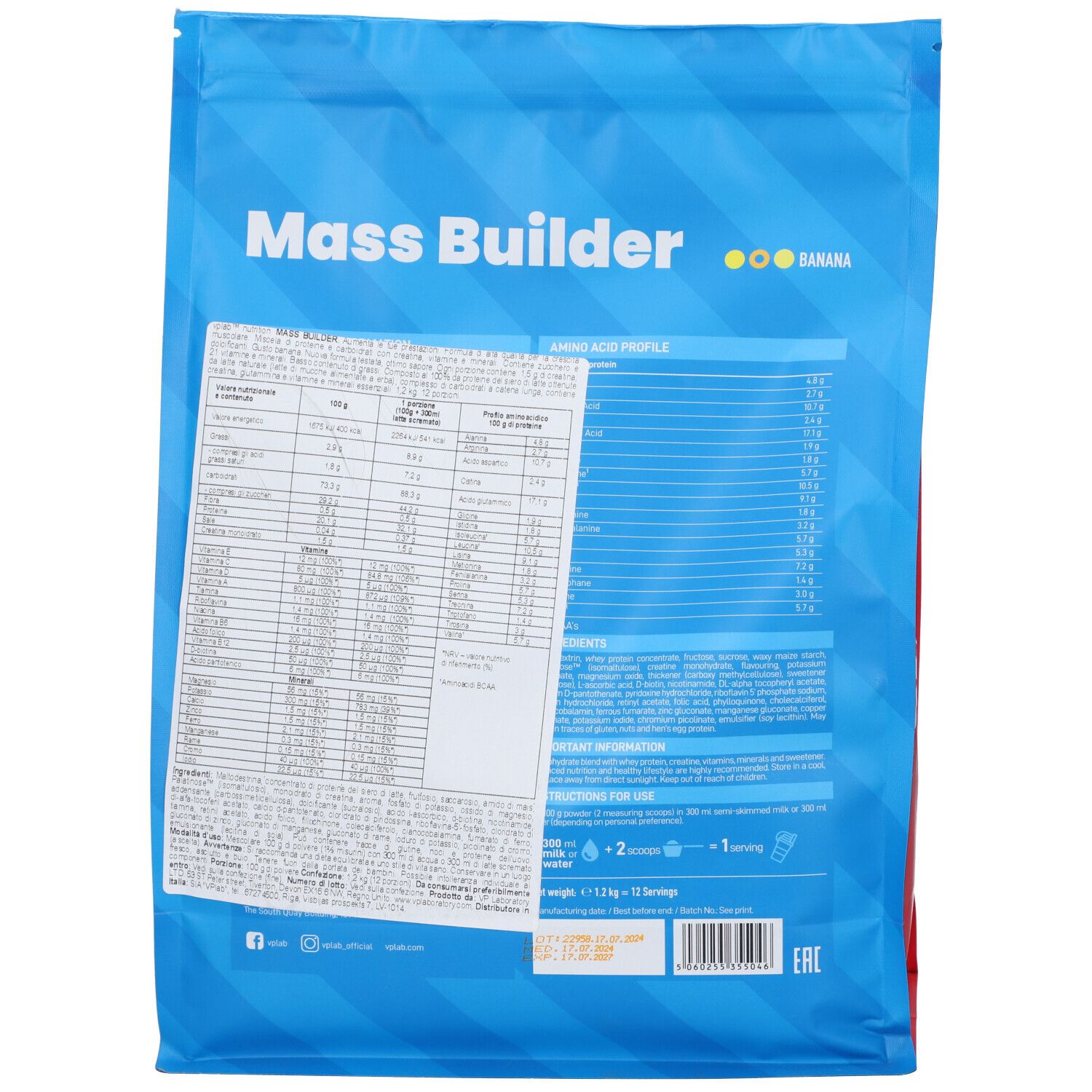 Vplab Mass Builder Banana