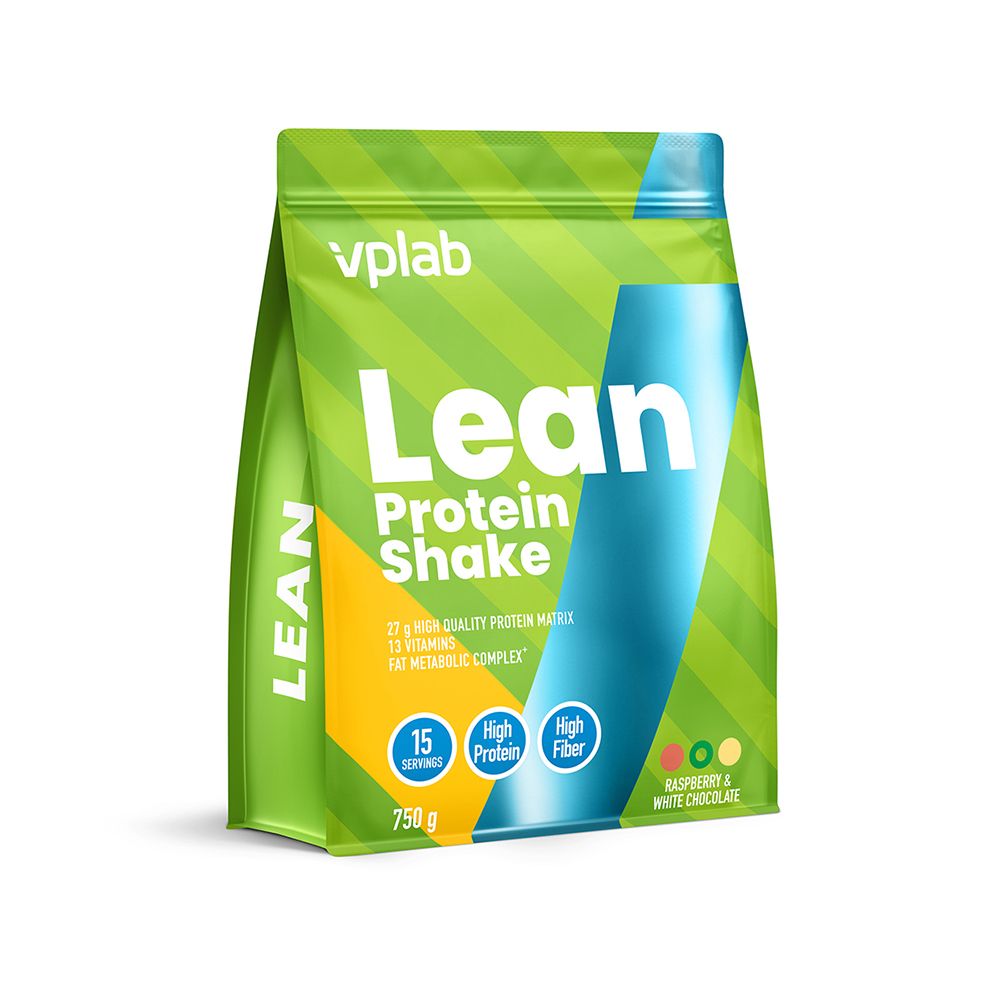 VPLAB Lean Fitness Shake Raspberry-White Chocolate
