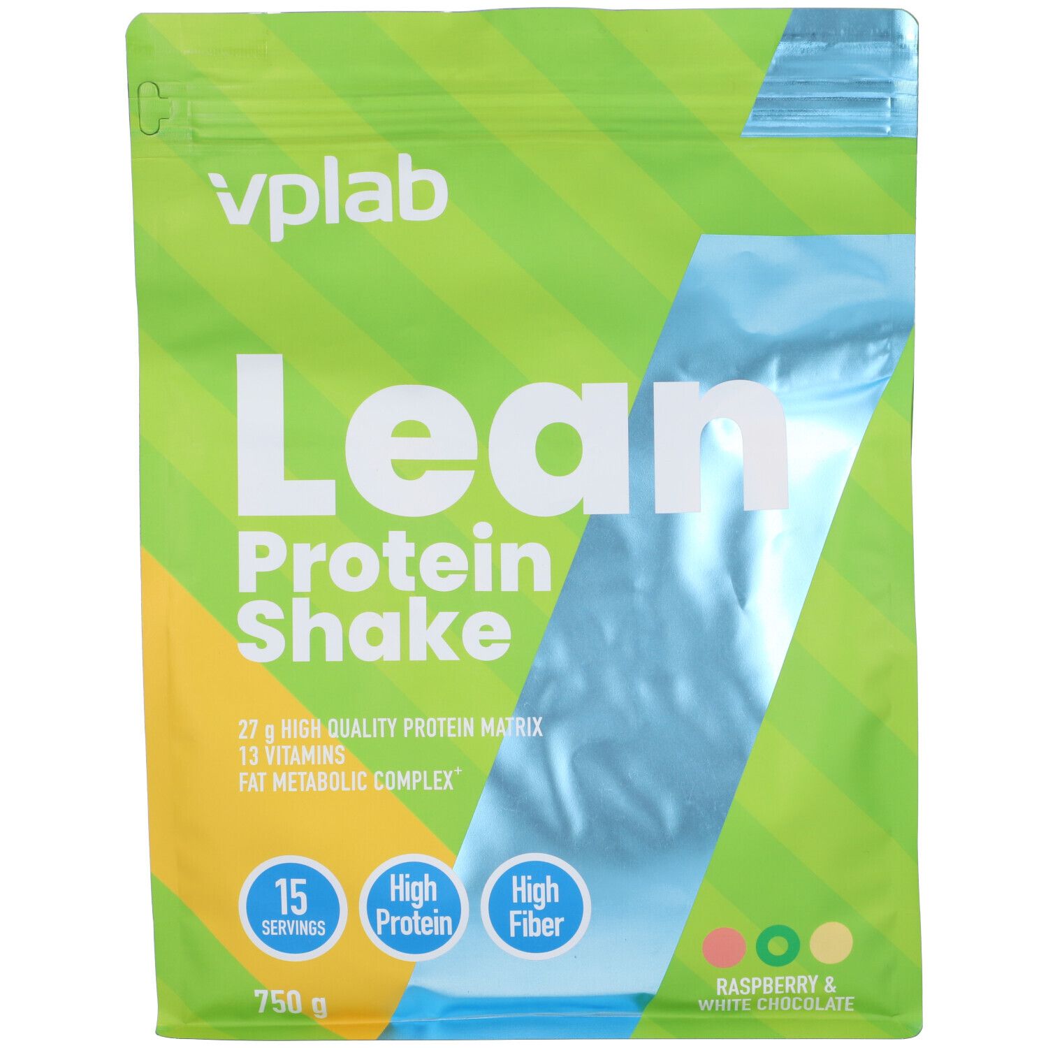 VPLAB Lean Fitness Shake Raspberry-White Chocolate