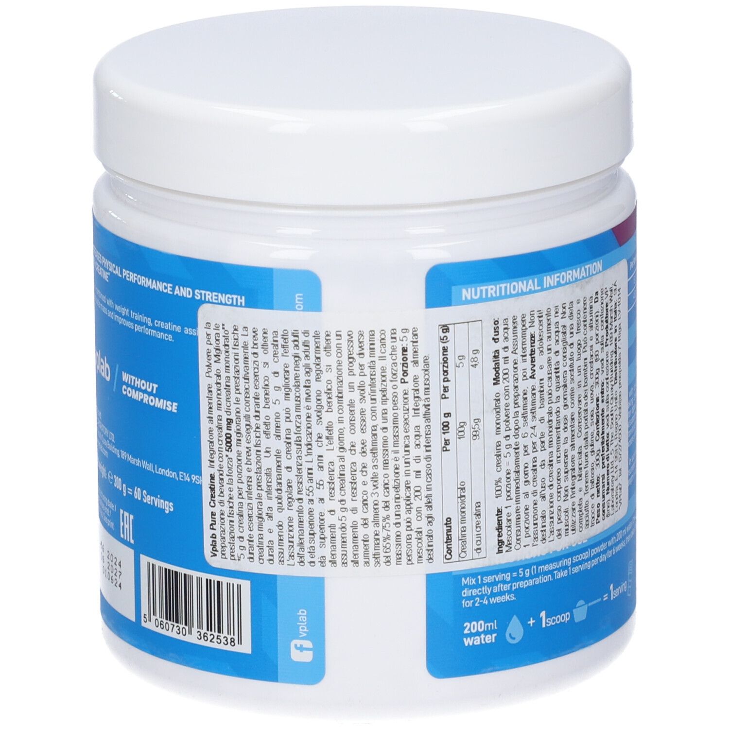 VPLAB Creatine Monohydrate