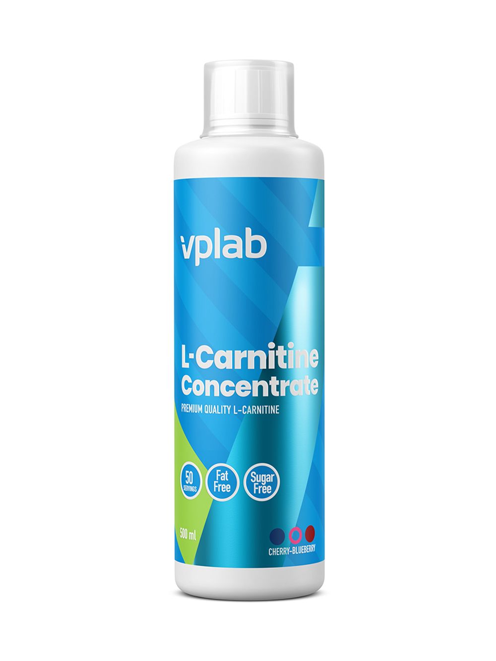 VPLAB L-Carnitine Conc. Cherry-Blueberry