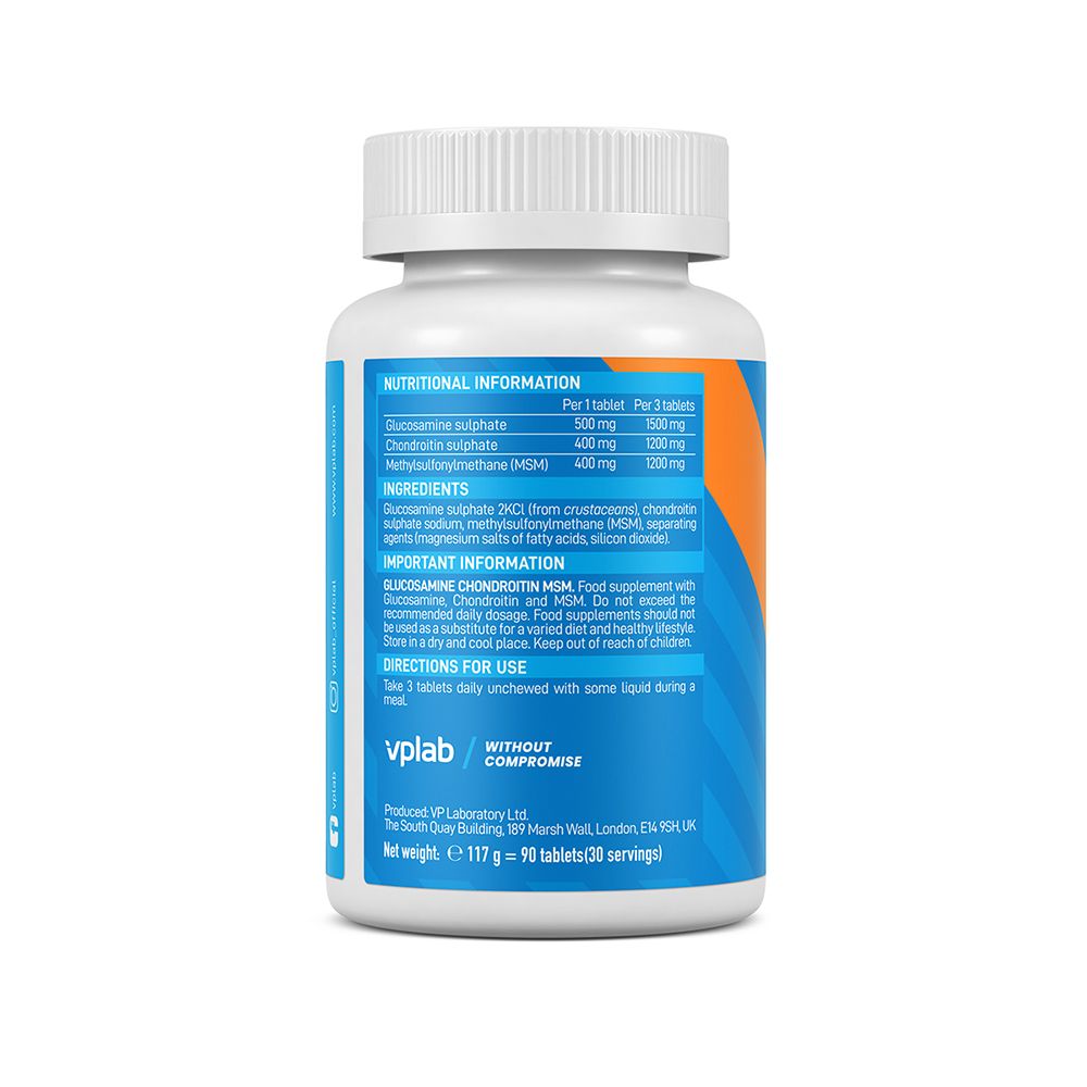 VPLAB Glucosamine & Chondroitin & MSM