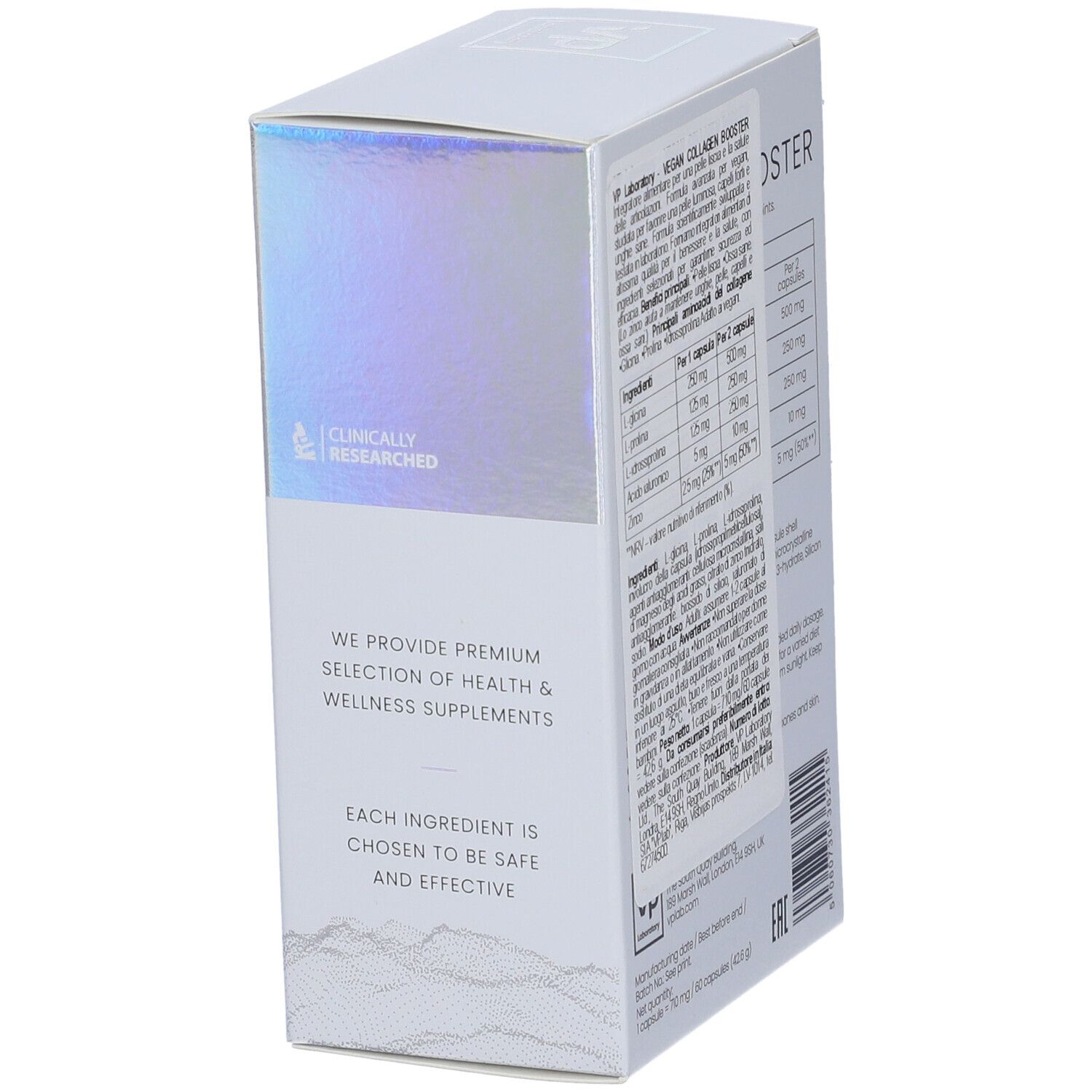 VP Laboratory Vegan Collagen Booster