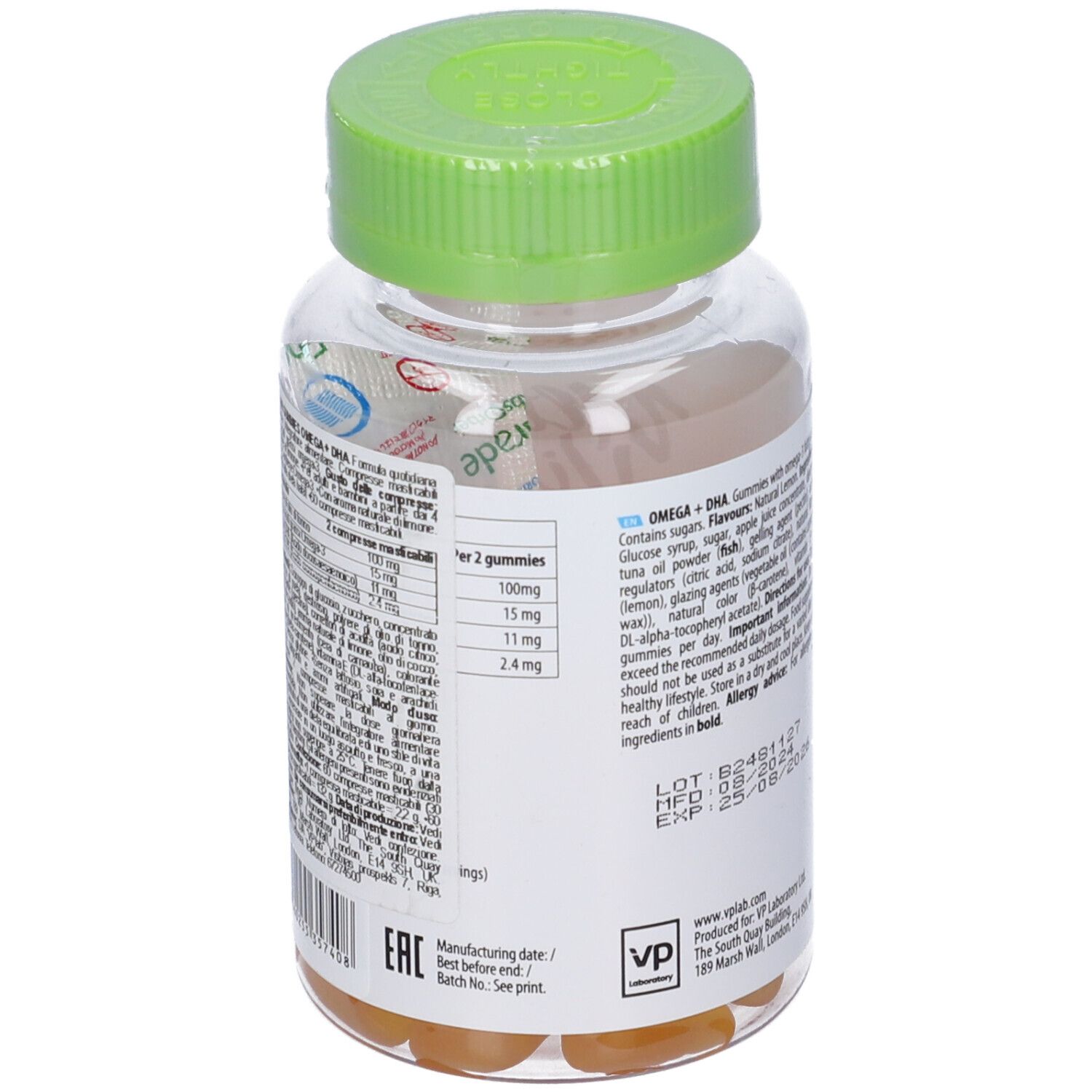 ULTRAVIT Gummies Omega 3 + DHA