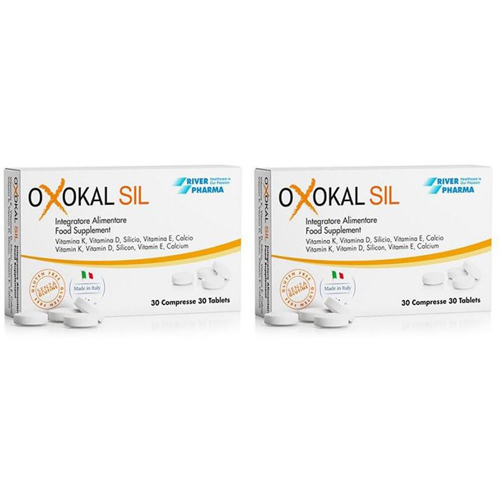Oxokal Sil 30 Compresse Astuccio 21 G Set da 2