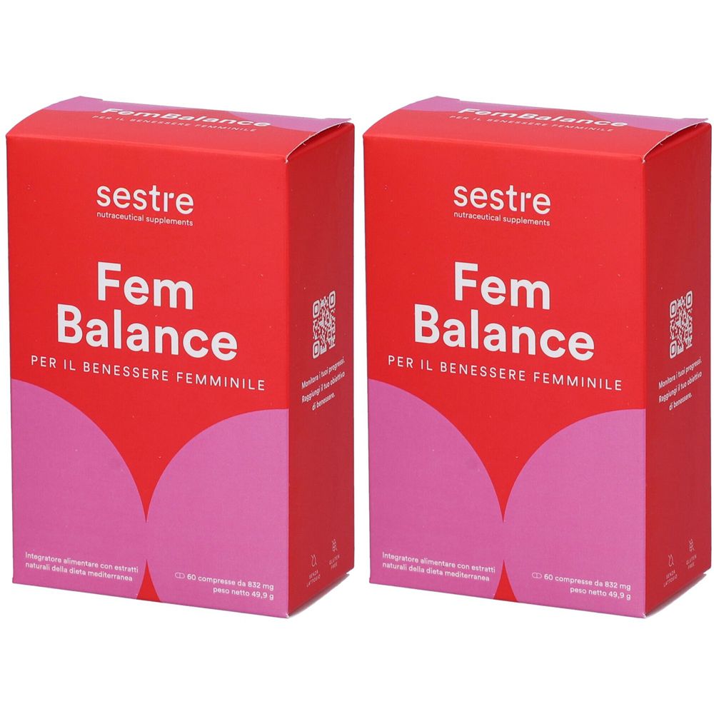 Sestre Fem Balance Compresse Set da 2