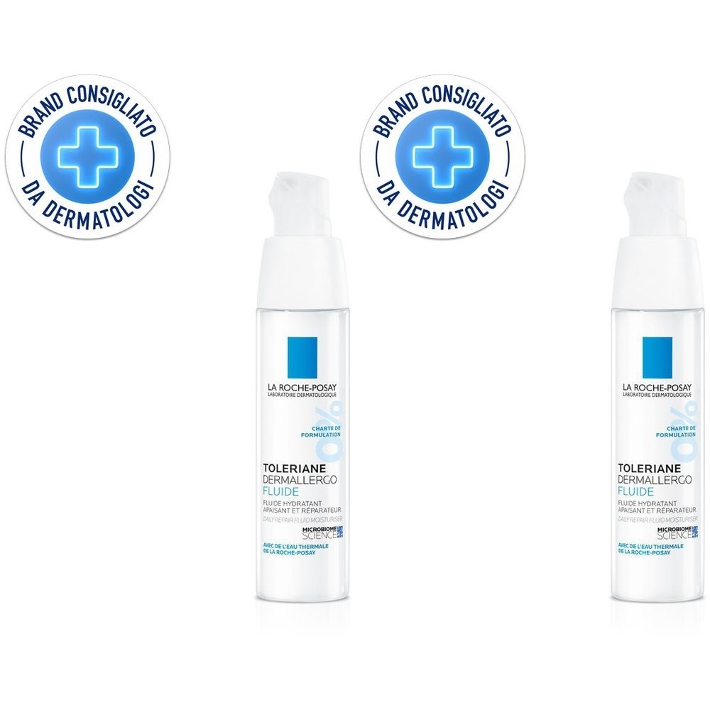 La Roche-Posay Toleriane Dermallergo Fluido 40 ml Set da 2