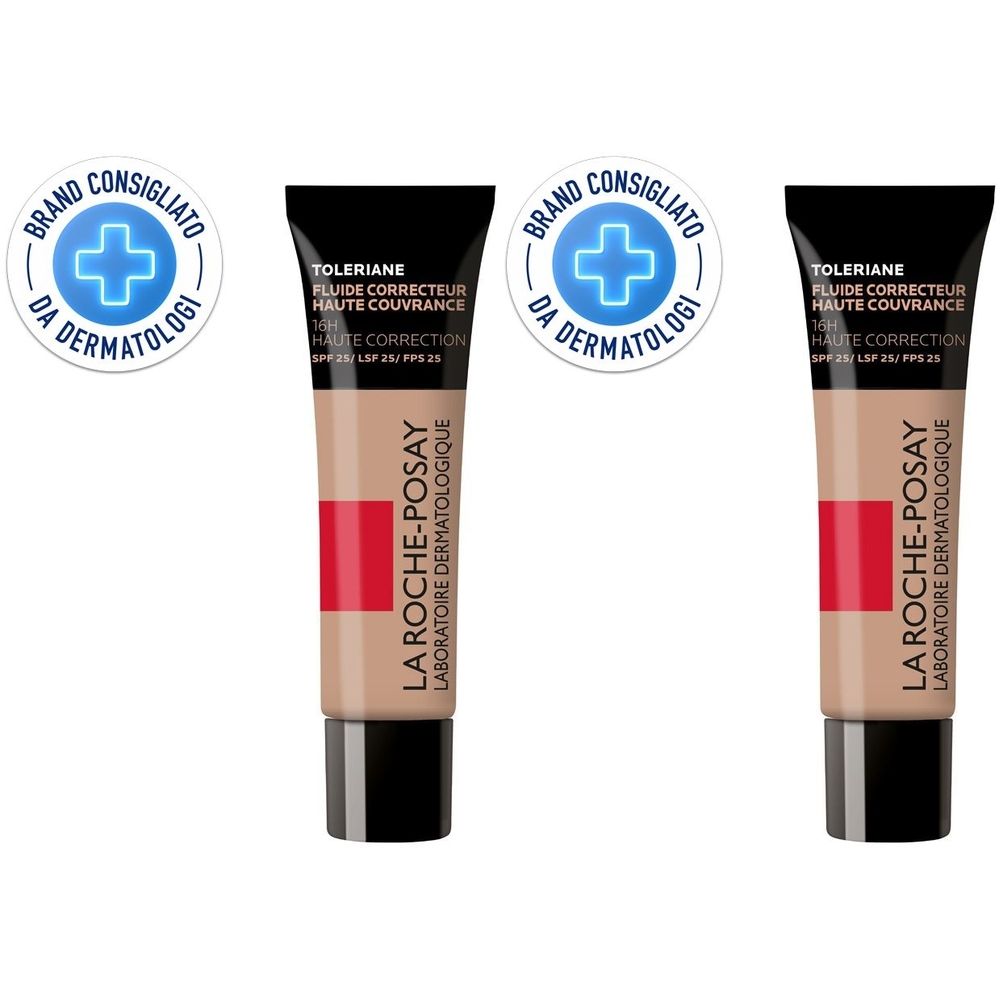 La Roche-Posay Toleriane Fondotinta Fluido 13 30 ml Set da 2
