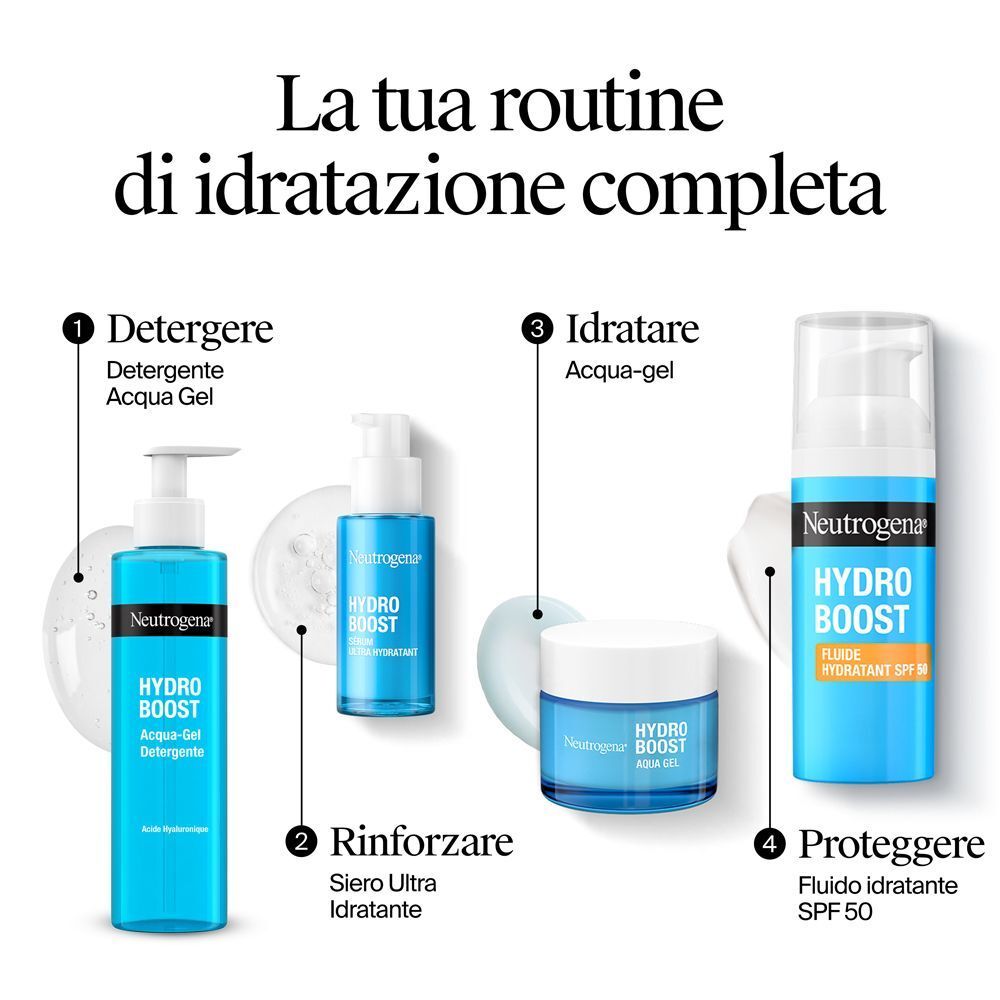 Neutrogena Hydro Boost Gel Cream: una crema liscia e bianca.